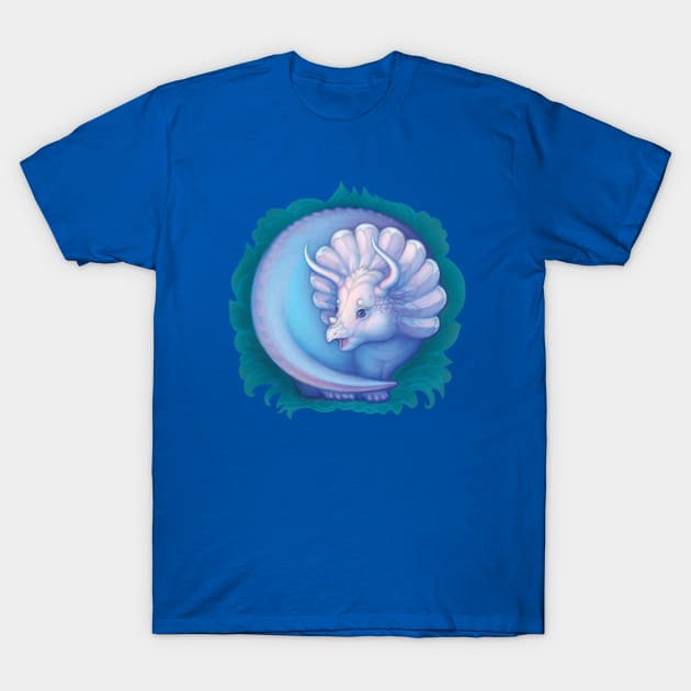 Baby Dinosaur, Triceratops T-Shirt by Yulla